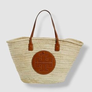 Tory Burch Ella Straw Tote